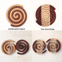 Load image into Gallery viewer, Archimedes Spiral Trivet - FAB Jewelry Designs