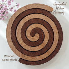 Load image into Gallery viewer, Archimedes Spiral Trivet - FAB Jewelry Designs