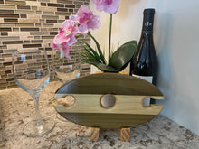 Load image into Gallery viewer, Wine Caddy and Glass Holder - 2
