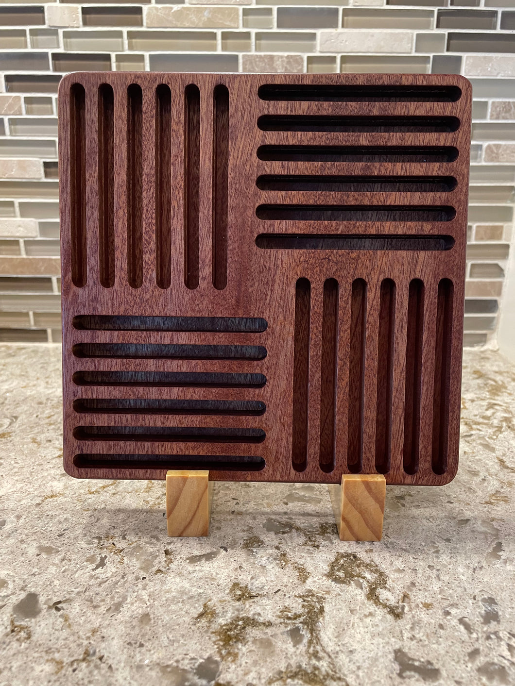 Slotted Square Trivet