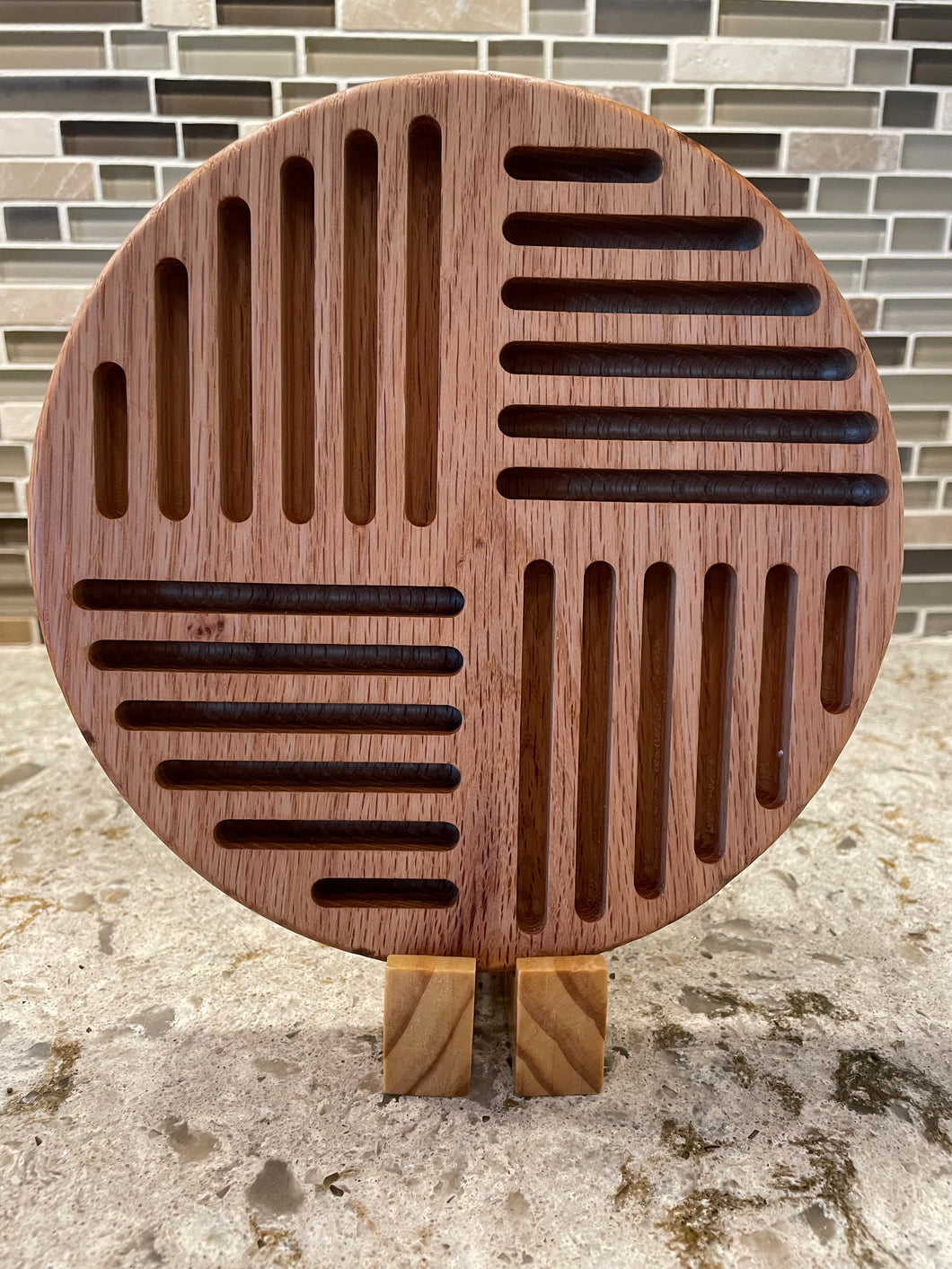 Slotted Round Trivet