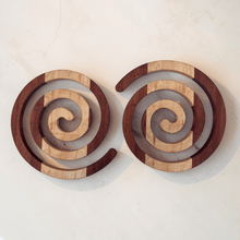 Load image into Gallery viewer, Archimedes Spiral Trivet - FAB Jewelry Designs
