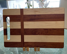 Load image into Gallery viewer, Multi-Wood Cutting, Charcuterie and Serving Board
