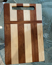 Load image into Gallery viewer, Multi-Wood Cutting, Charcuterie and Serving Board
