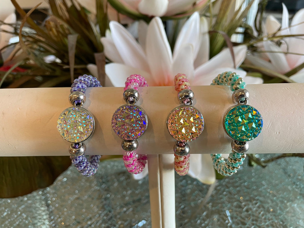 Ginger Druzy Bracelet